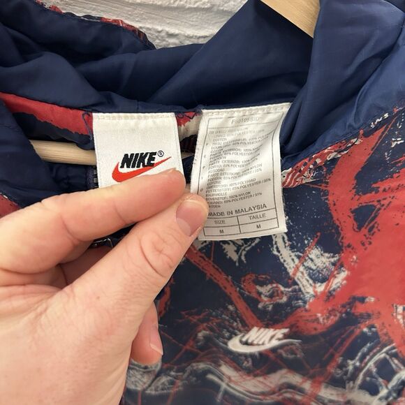 Vintage Nike Anorak Windbreaker Jacket 1/4 Zip “Just Do It” - Picture 3 of 5
